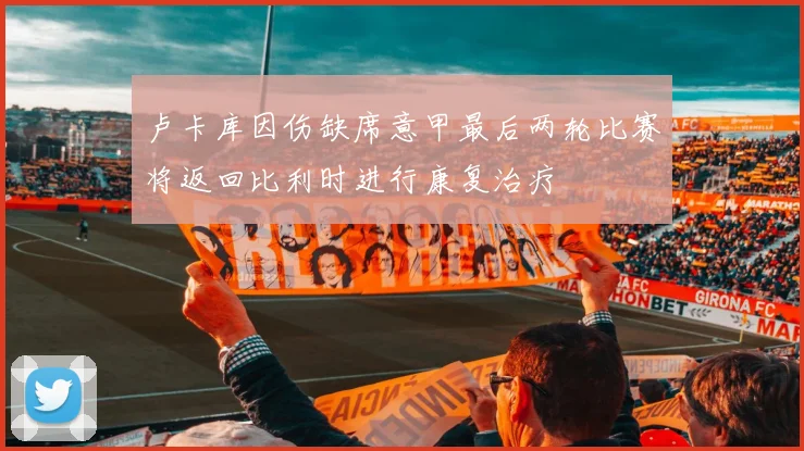 卢卡库因伤缺席意甲最后两轮比赛将返回比利时进行康复治疗